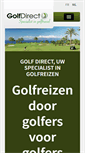 Mobile Screenshot of golfdirect.be